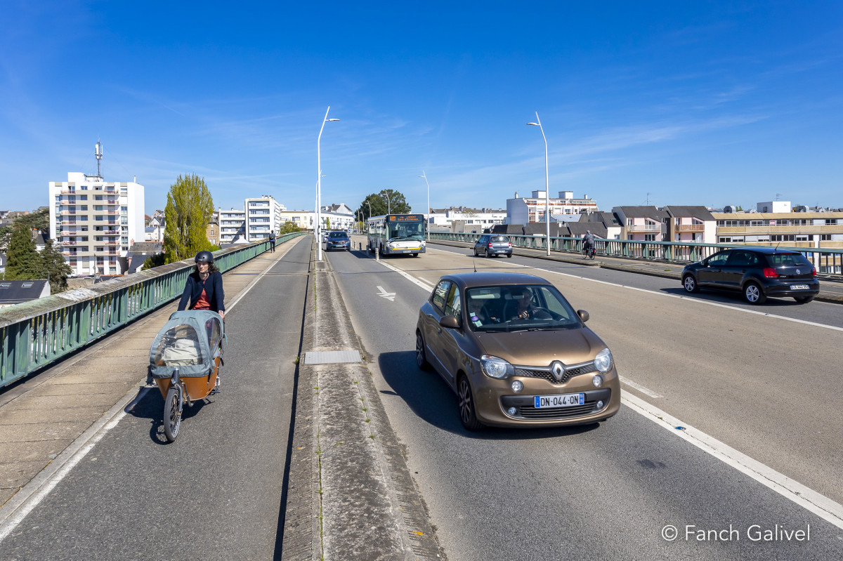 Trajet domicile-travail à vélo _ Lorient