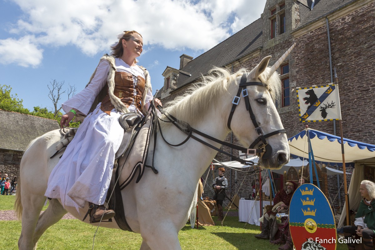 Fête de la Bretagne 2016_Chateau de Comper_La Pentecôte du Roi Arthur . Apparition Féerique