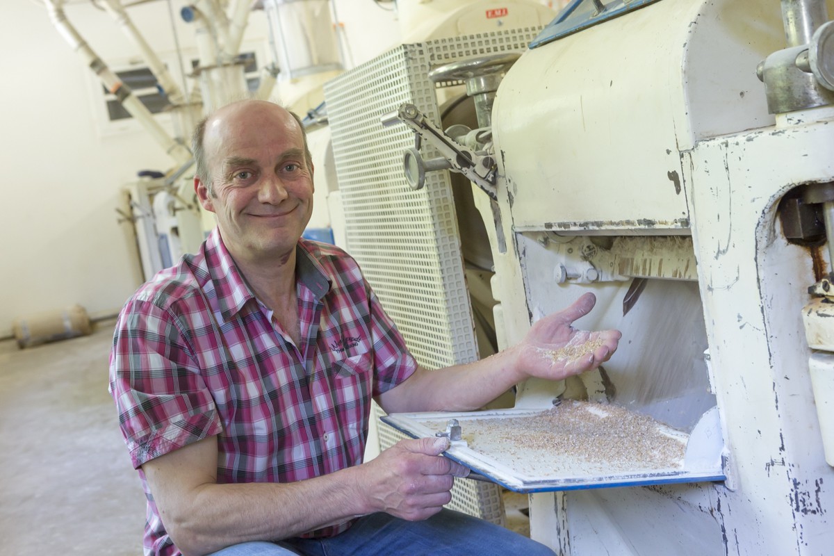 Bertrand LE STUNFF, minoterie Le Stunff à Bubry.