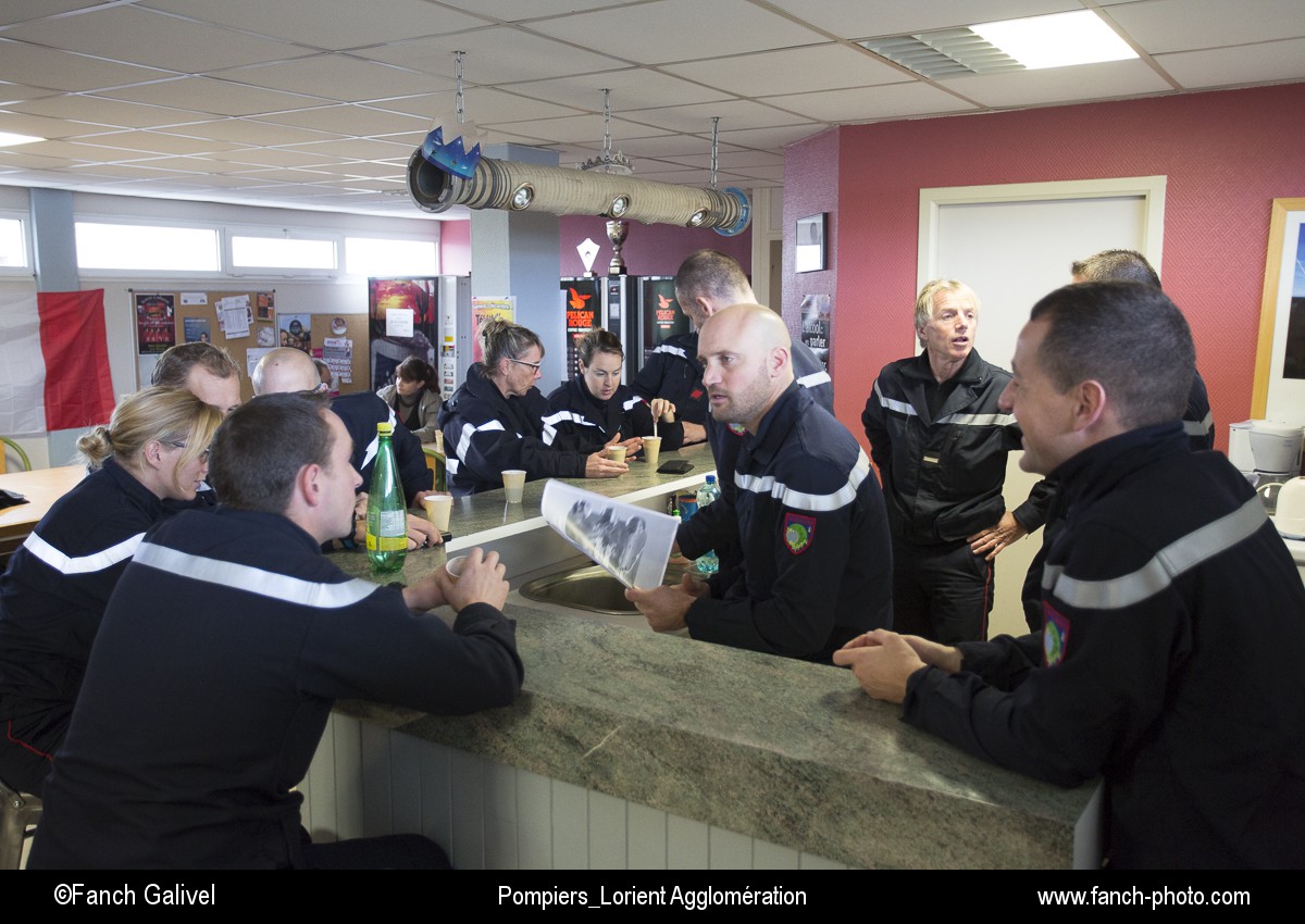 Cafétaria de la caserne de Lorient
