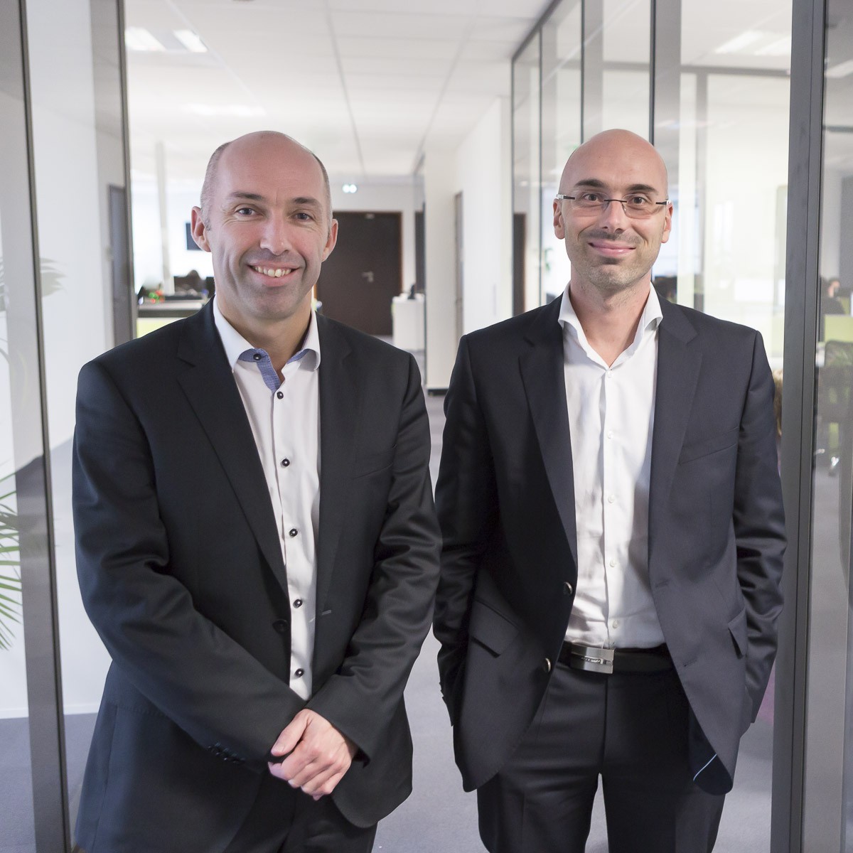 Portrait de Sebastien Le Corfec et Charles Corbillic _ Evernet à Guipavas