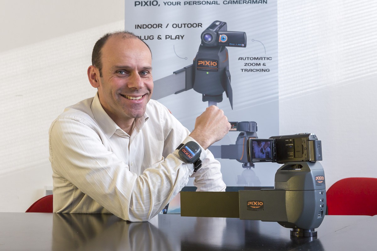 Eric Willemenot, dirigeant de Move'n see. Plouzané