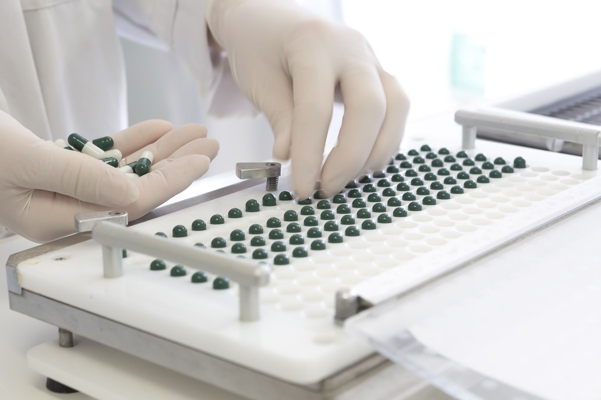 Préparation de gélules pharmaceutiques