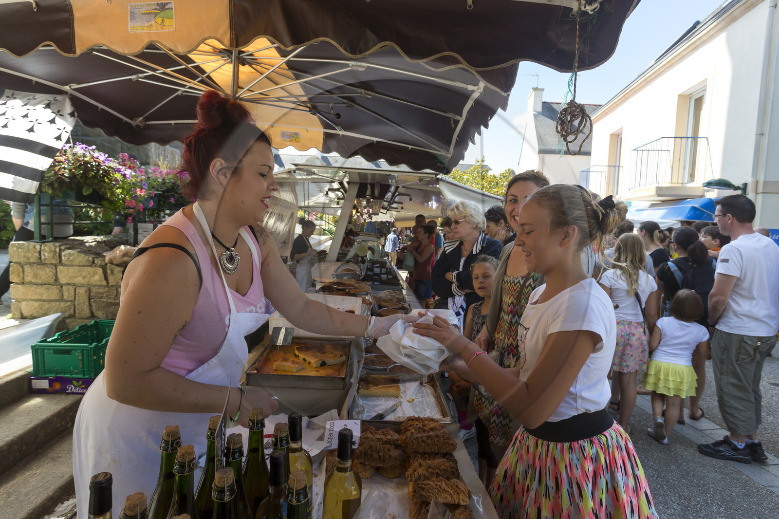 The market of Guidel