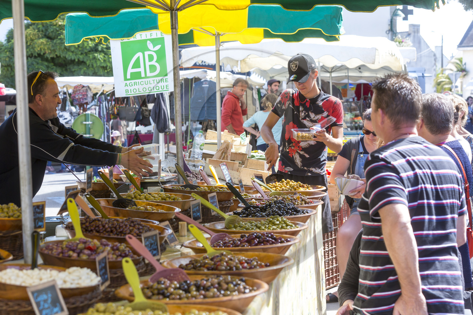 Le marché de Guidel