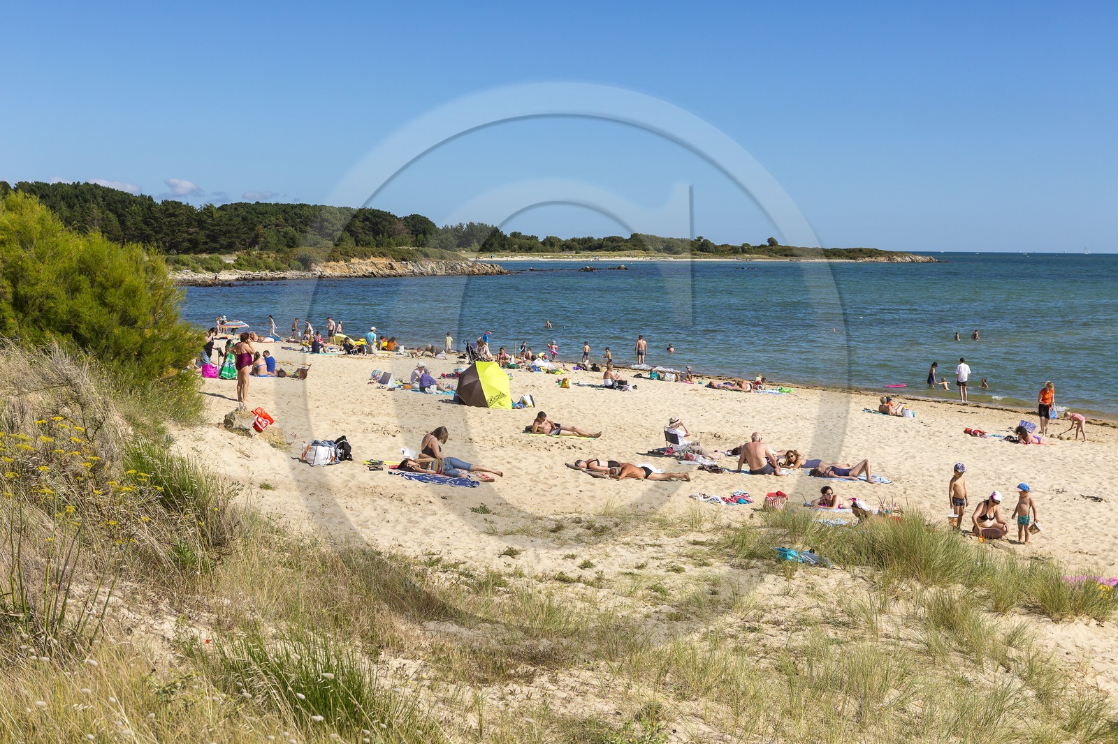 La plage du Men-du _ La Trinite sur mer