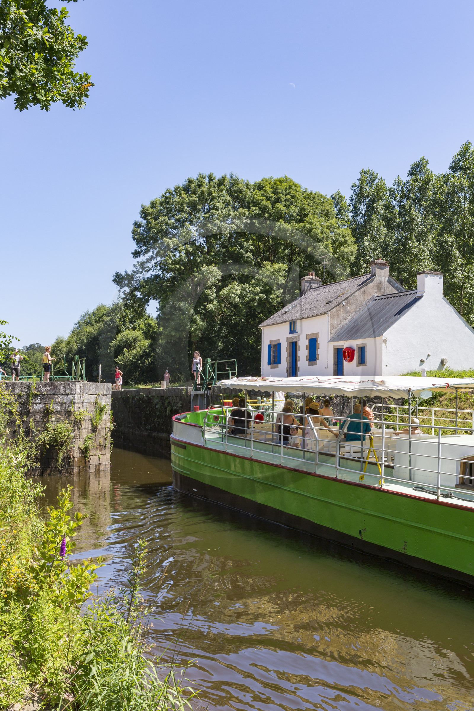 Ecluse de Minazen à Languidic