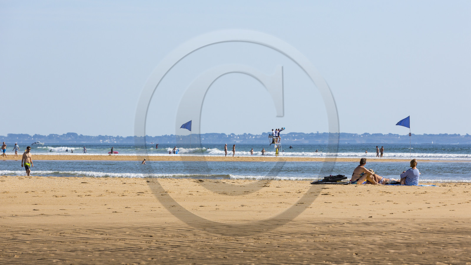 Plage de la Falaise à Guidel