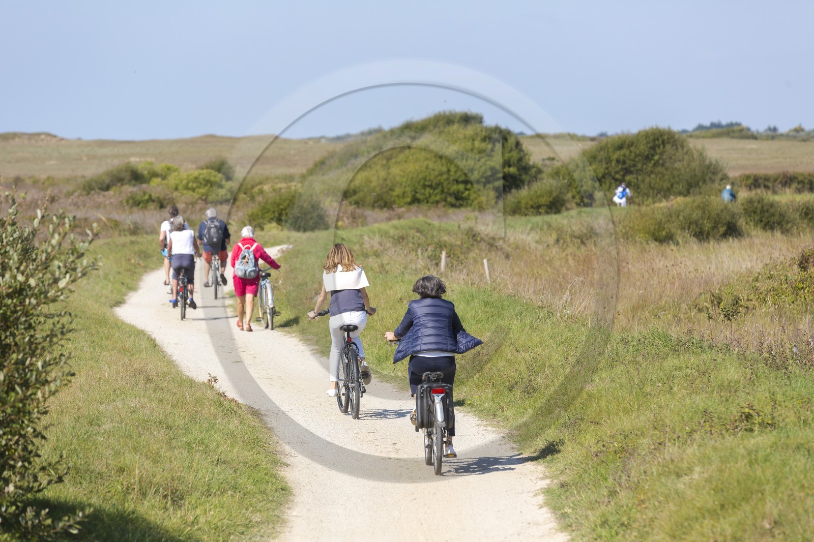 La voie verte à Plouharnel.