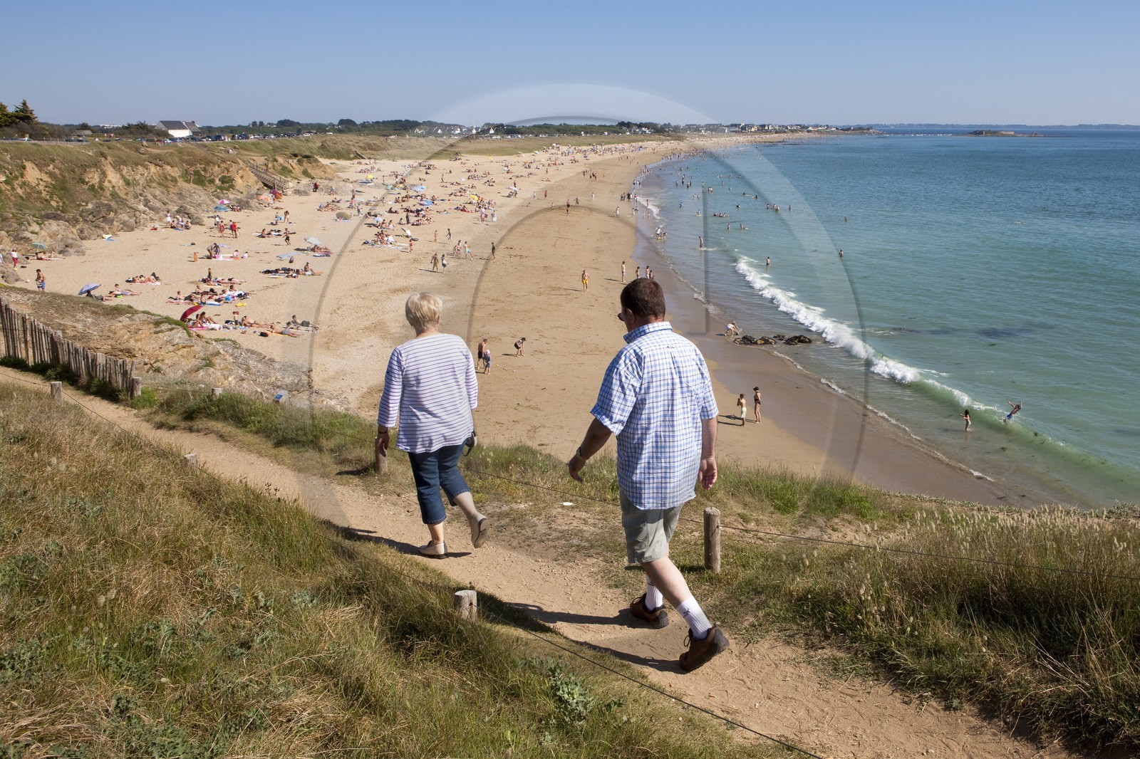 La plage de Pen-er-Malo _Guidel.