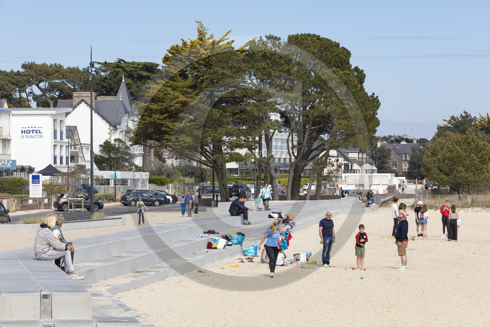 La grande plage de Carnac