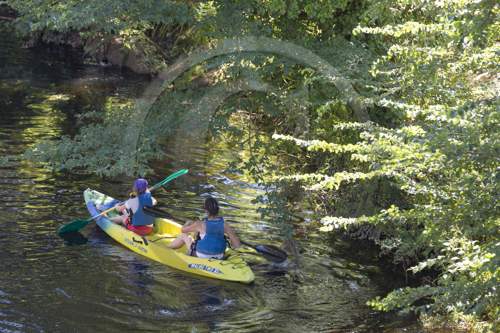 Canoé et Kayak sur le Scorff.