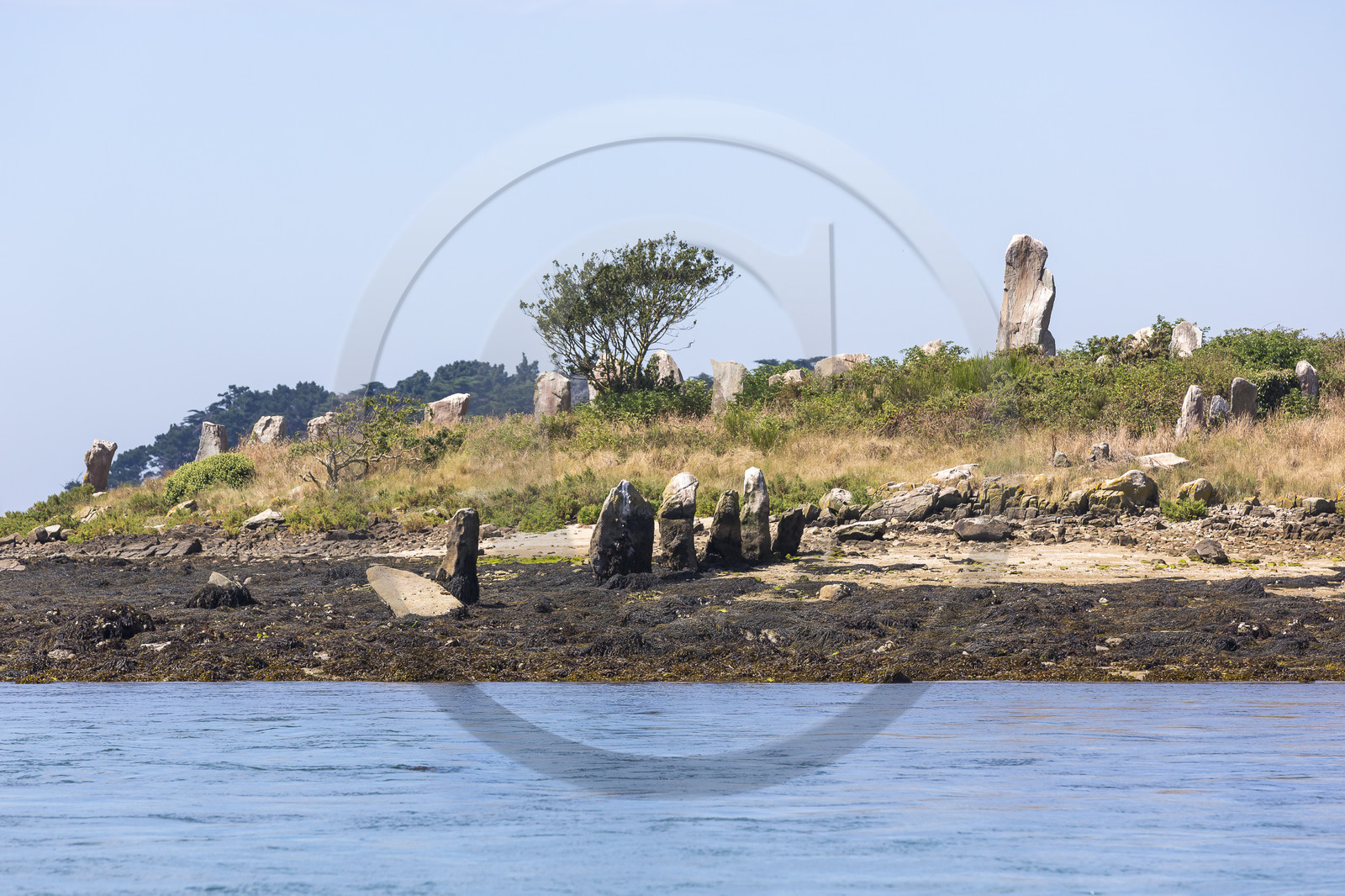 Er Lannic dans le golfe du Morbihan à Arzon