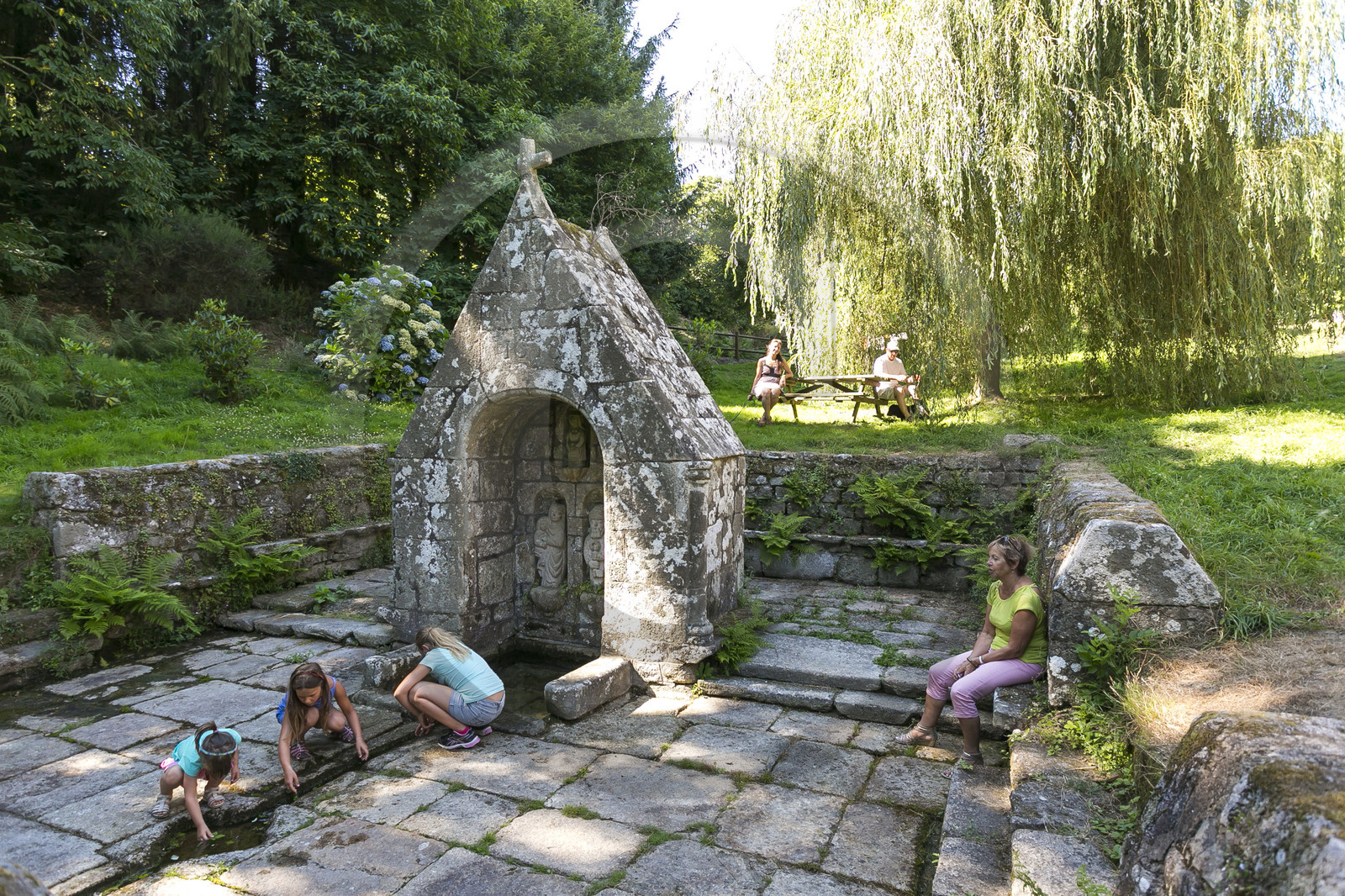 Le bourg de Quistinic