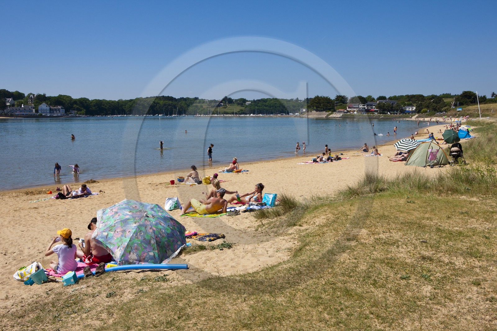 Beach of La Falaise_Guidel