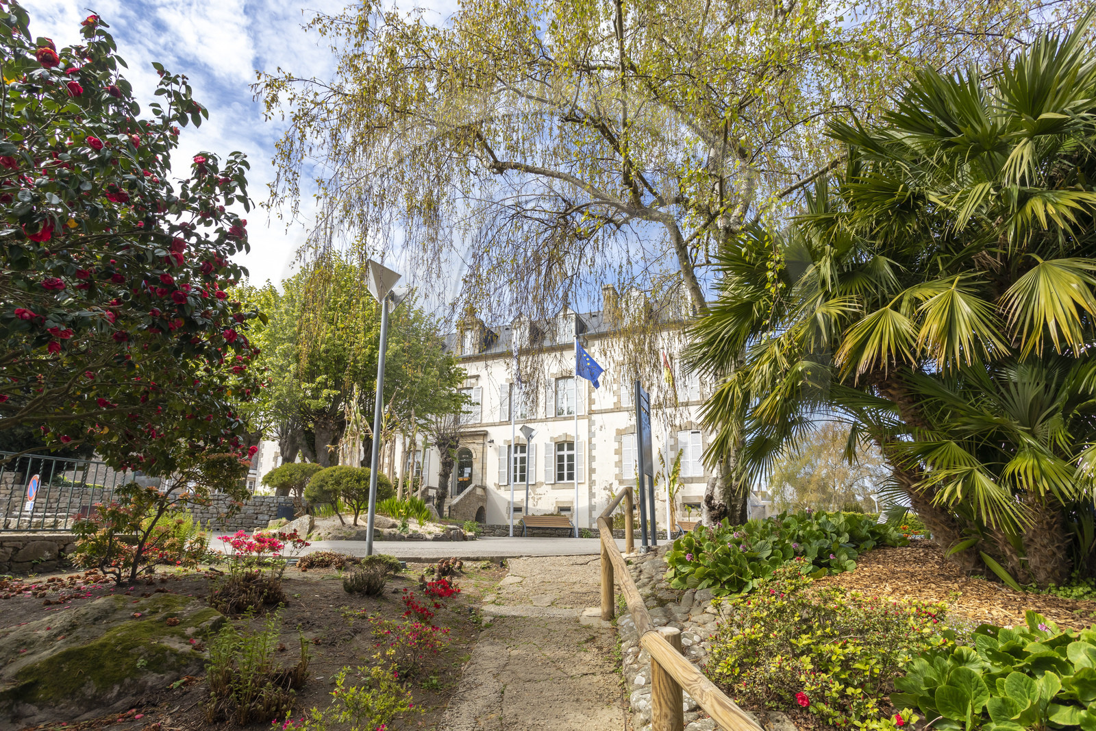 Le bourg de Carnac, Morbihan
