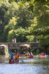 Canoeing and Kayaking on the Scorff.