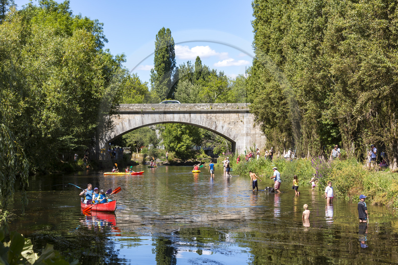Canoé et Kayak sur le Scorff.